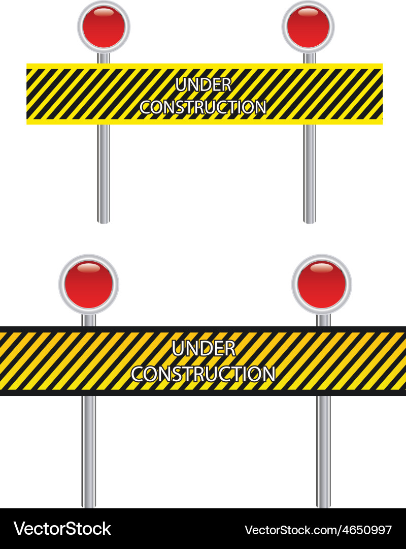 Under construction 03 resize vector image