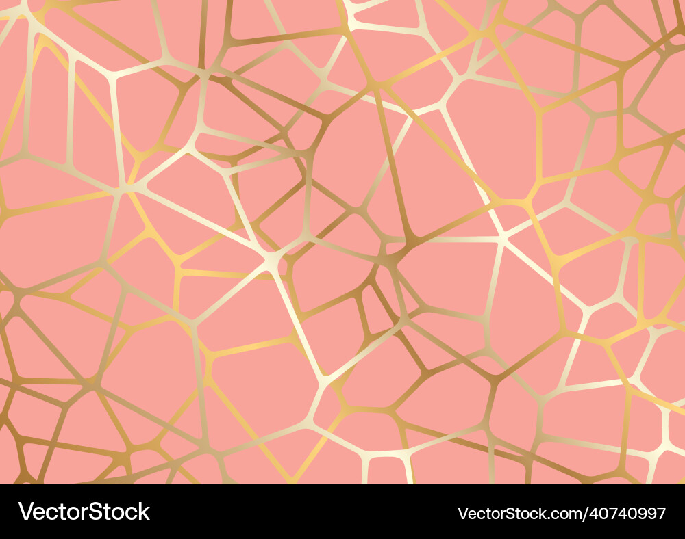 Voronoi style abstract background 0207 vector image