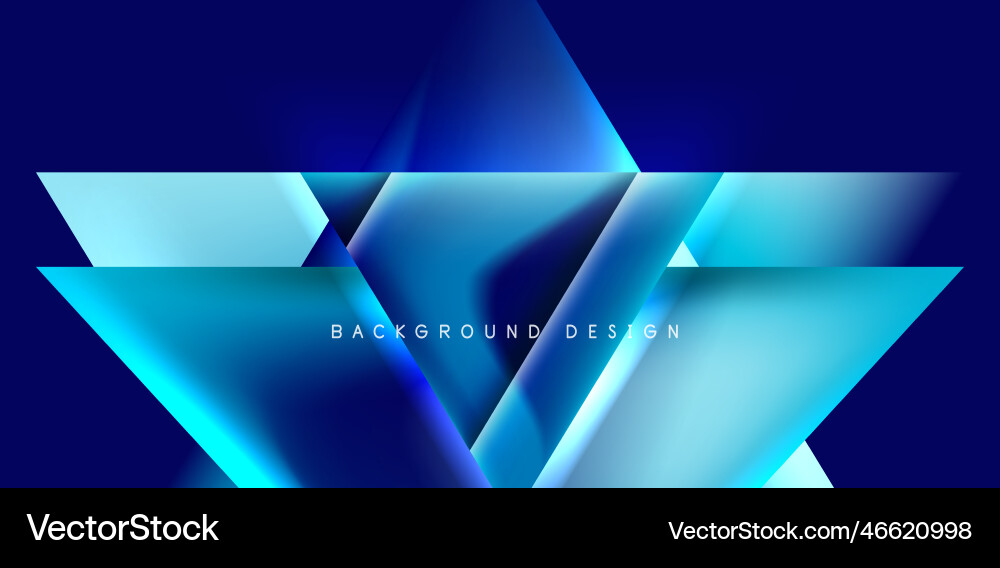 Abstract background with overlapping triangles Abstract background with overlapping triangles Vector Image