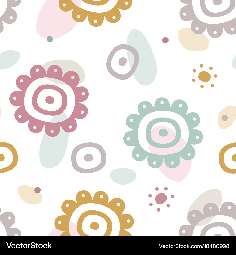 Abstract seamless pattern Vector Image