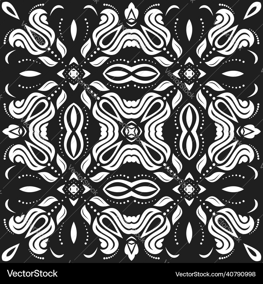 Classic fine pattern with various Classic fine pattern with various vector image