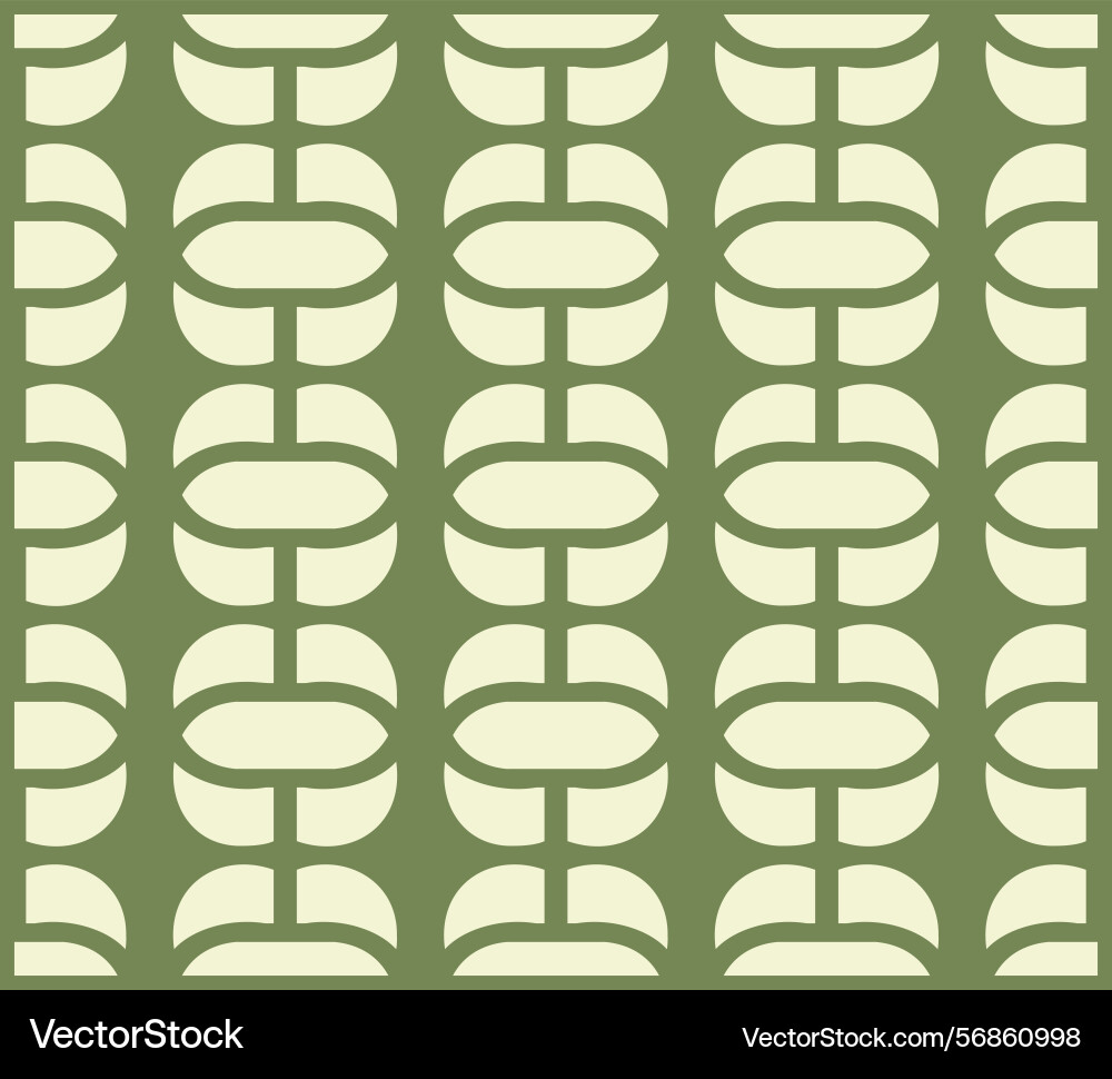 Geometric seamless pattern with retro style Vector Image