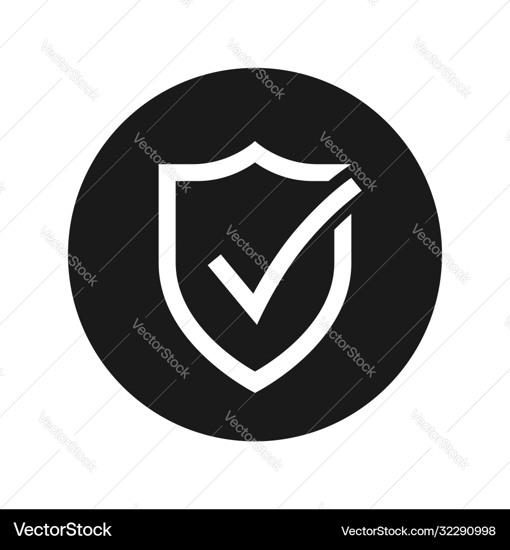 Safety icon vector image