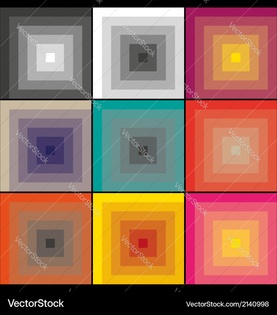 Set of abstract seamless pattern Vector Image