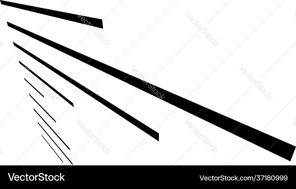 Dynamic 3d lines in perspective vanishing Dynamic 3d lines in perspective vanishing vector image