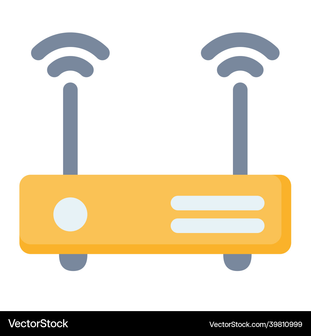 Router access point wireless modem single Router access point wireless modem single vector image