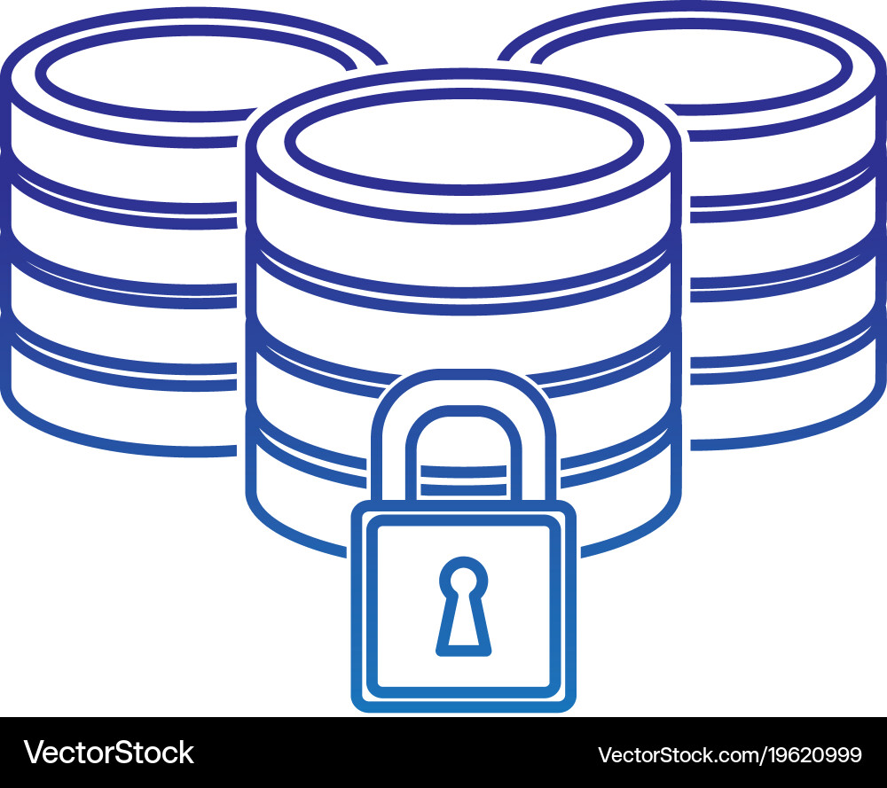 Web hosting design vector image