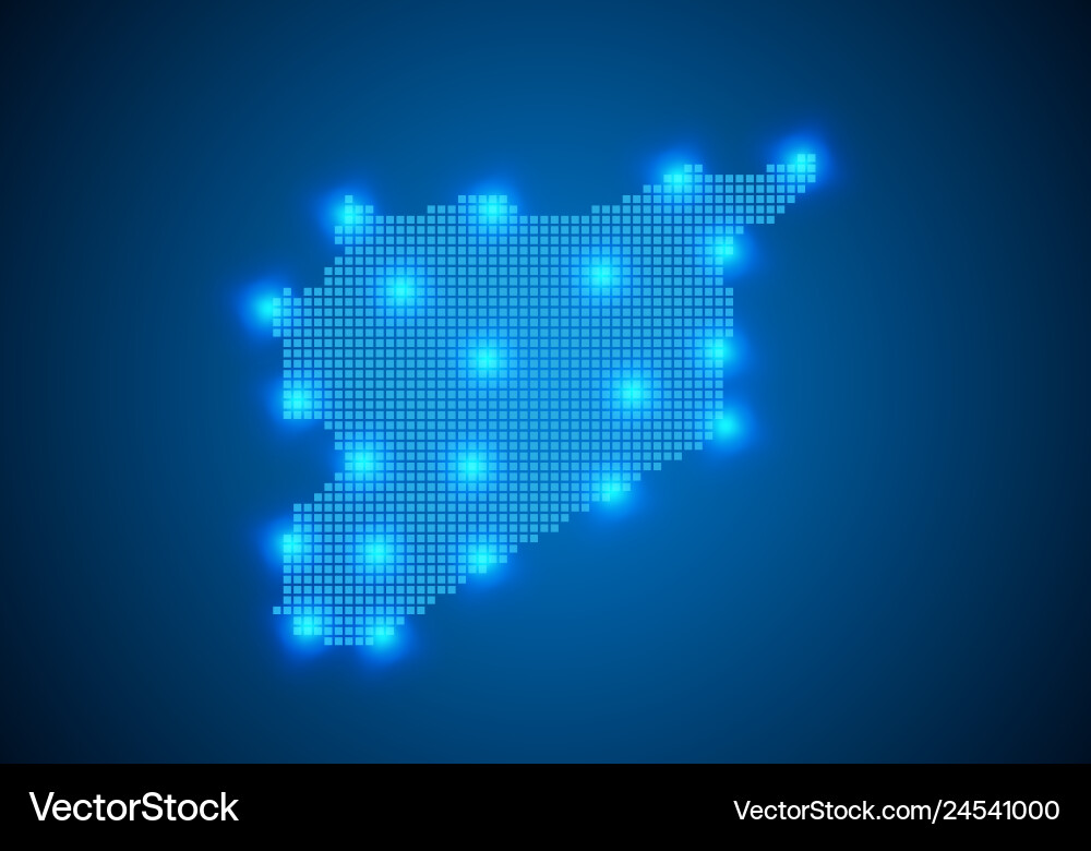 Abstract blue background with map internet line Abstract blue background with map internet line vector image