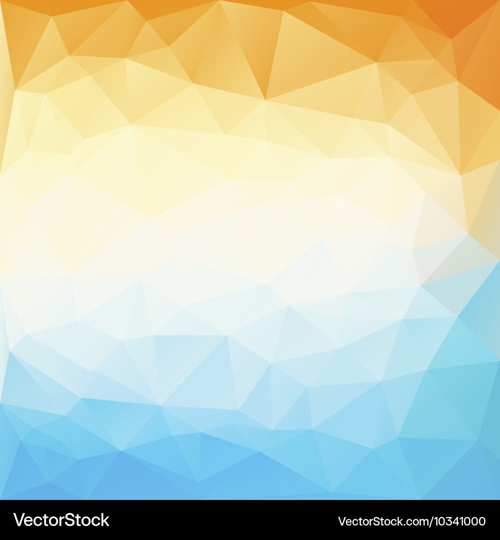 Abstract Low-Poly Triangle Background vector image
