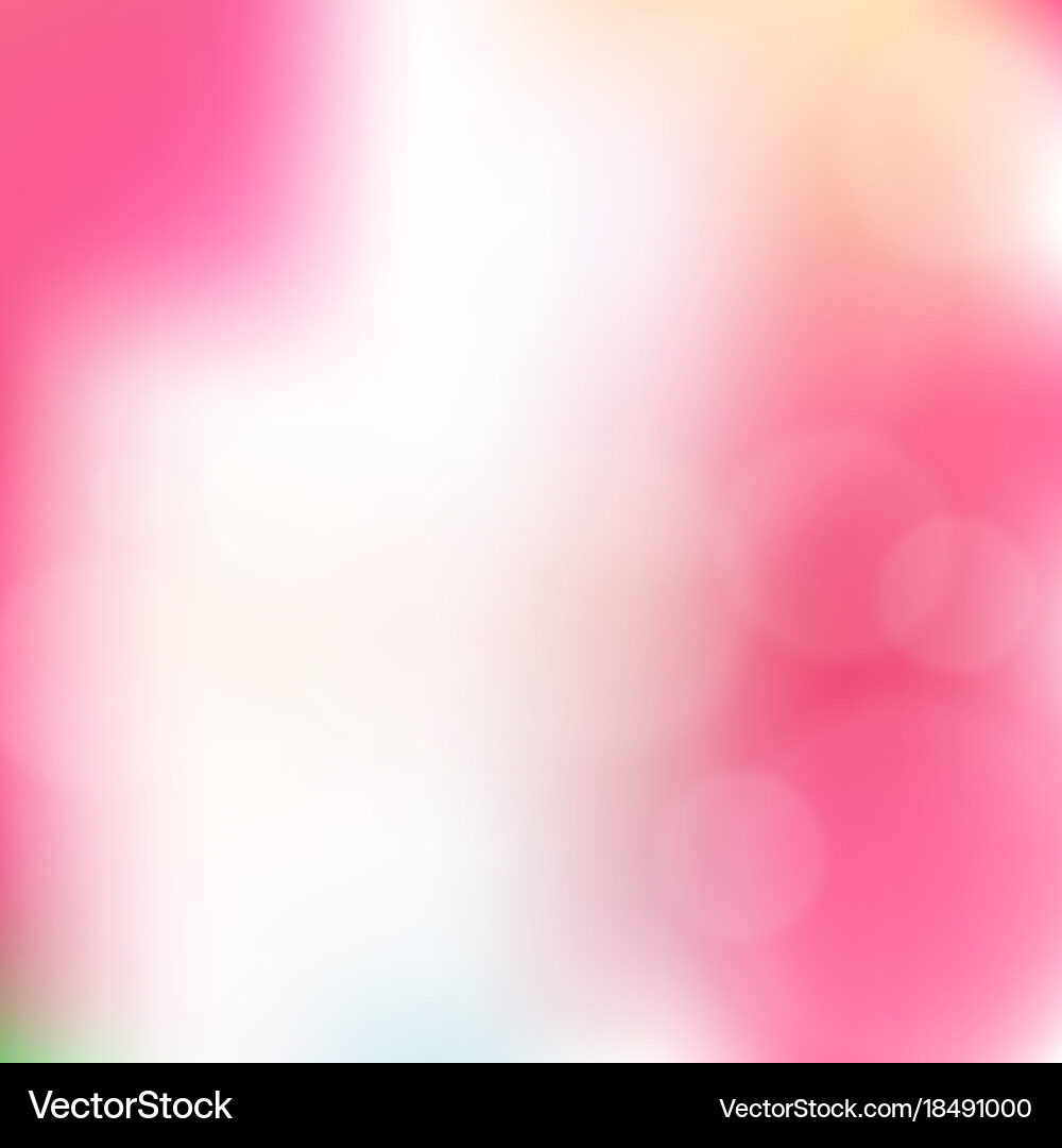 Blurred background with bokeh Vector Image