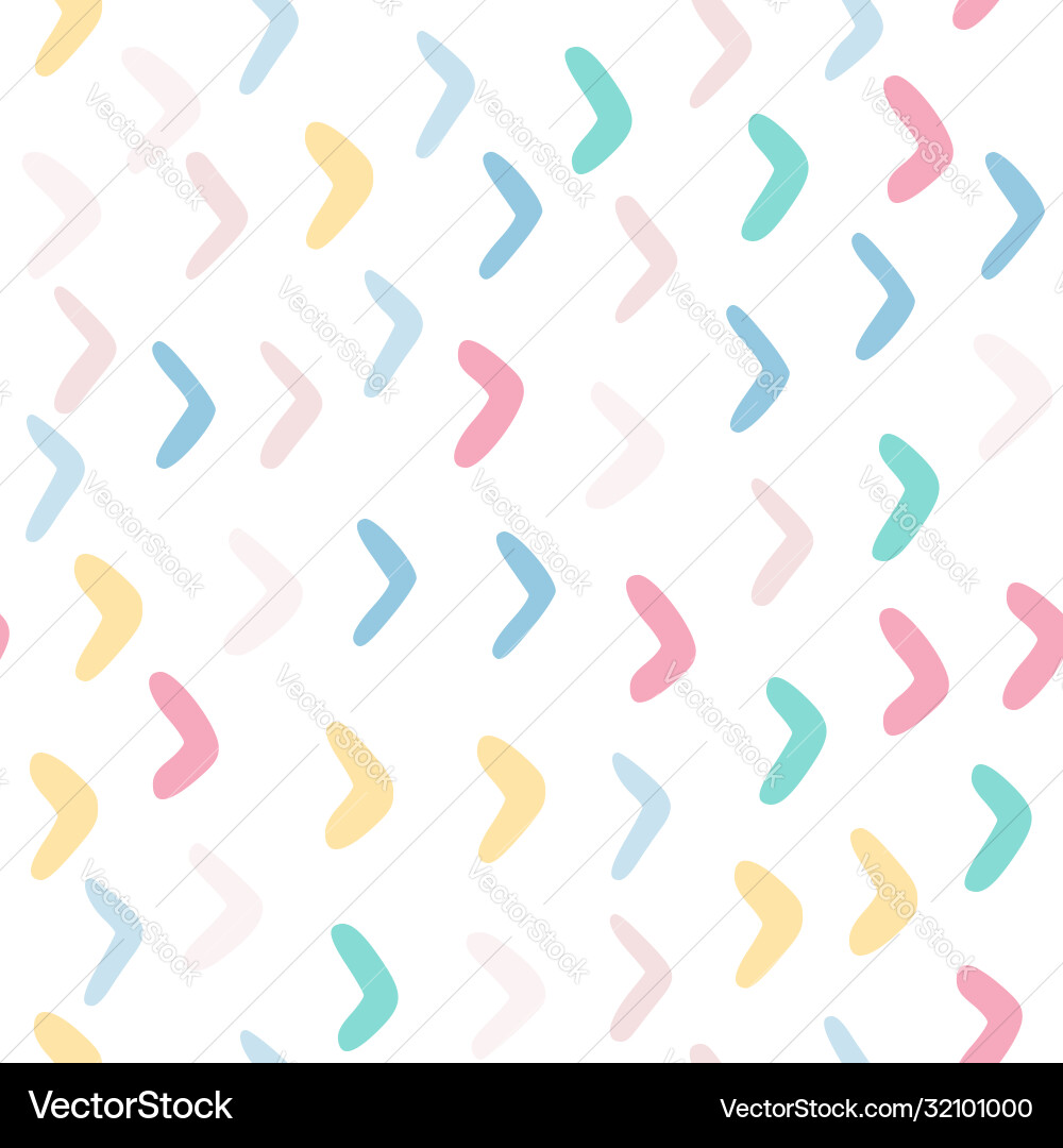 Doodle check marks seamless pattern isolated Doodle check marks seamless pattern isolated Vector Image