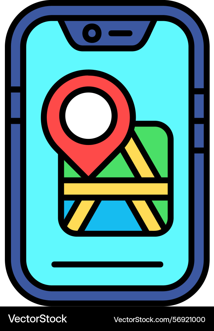 Map location icon design Vector Image