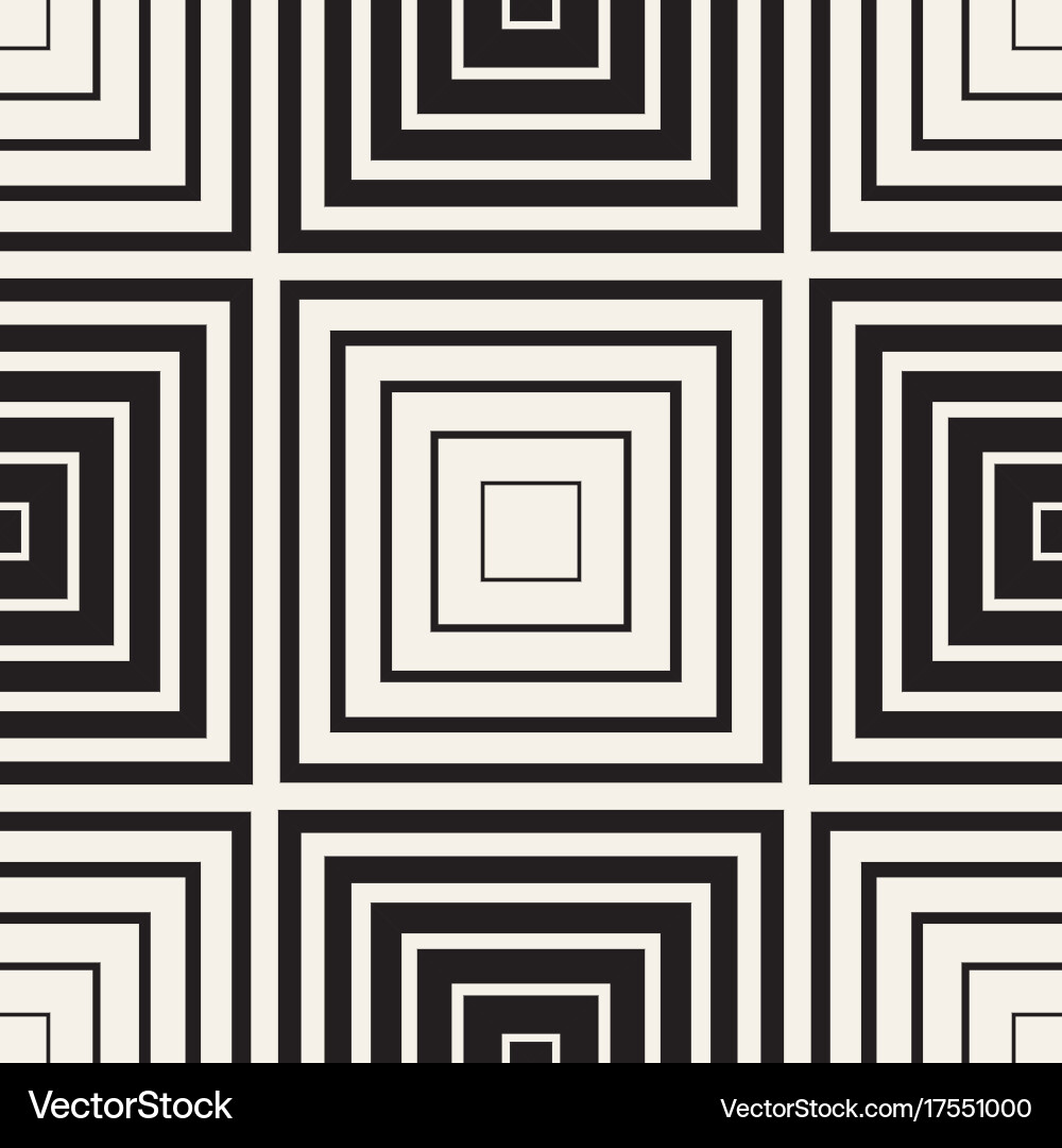 Seamless pattern with lines lattice vector image