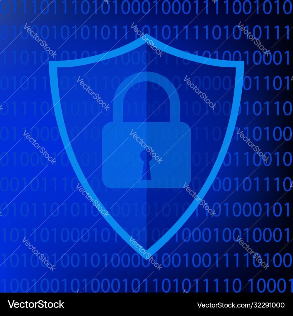 Secure internet Royalty Free Vector Image - VectorStock