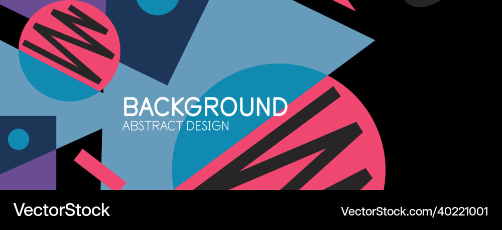 Abstract background with blocks lines geometric Abstract background with blocks lines geometric Vector Image