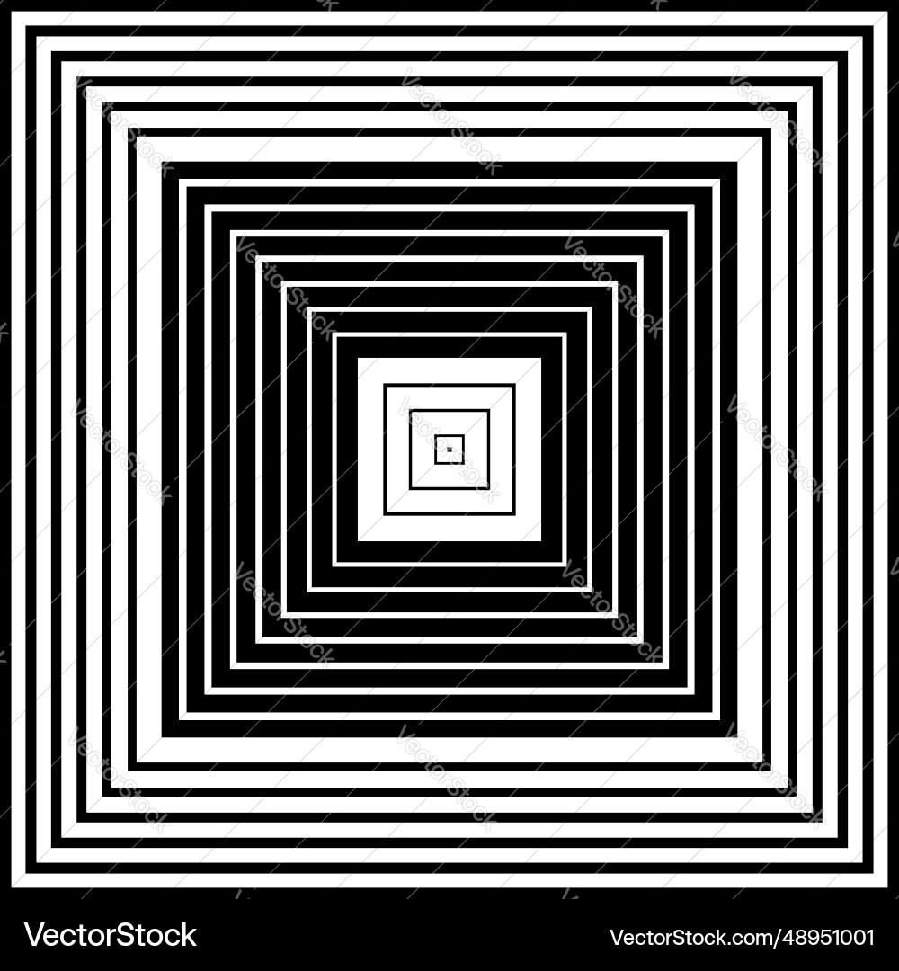 Abstract square lines pattern vector image