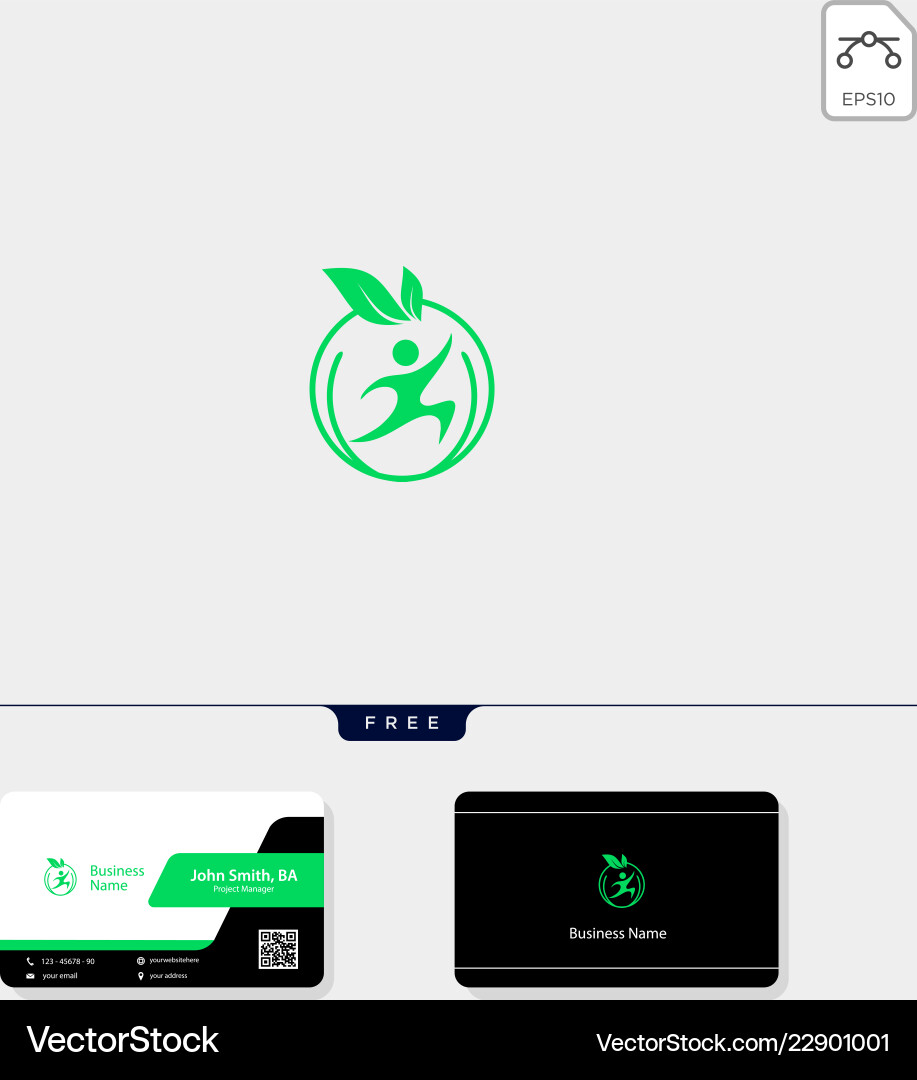 Blatt menschliches Konzept Logo Vorlage kostenlos Ihr Blatt menschliches Konzept Logo Vorlage kostenlos Ihr vektorbild