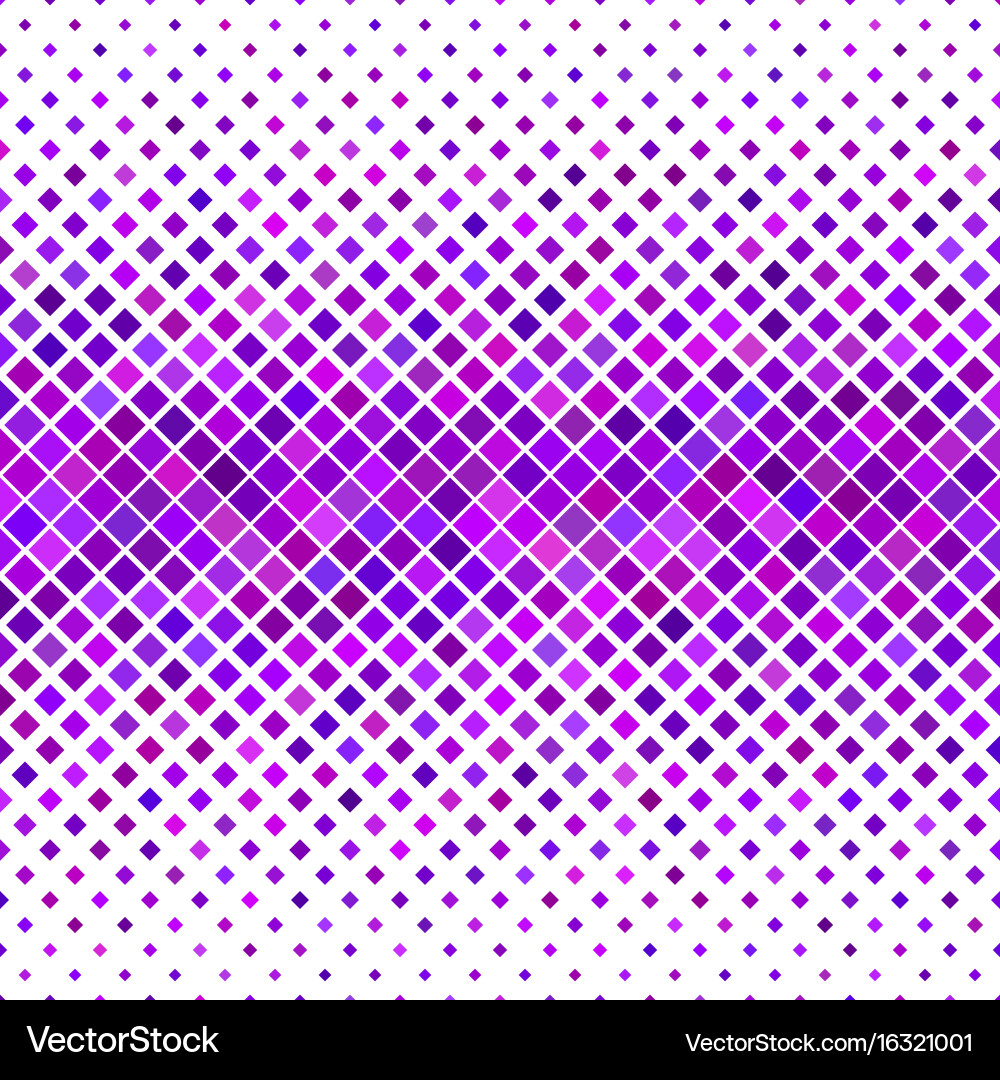 Purple diagonal square pattern background Vector Image
