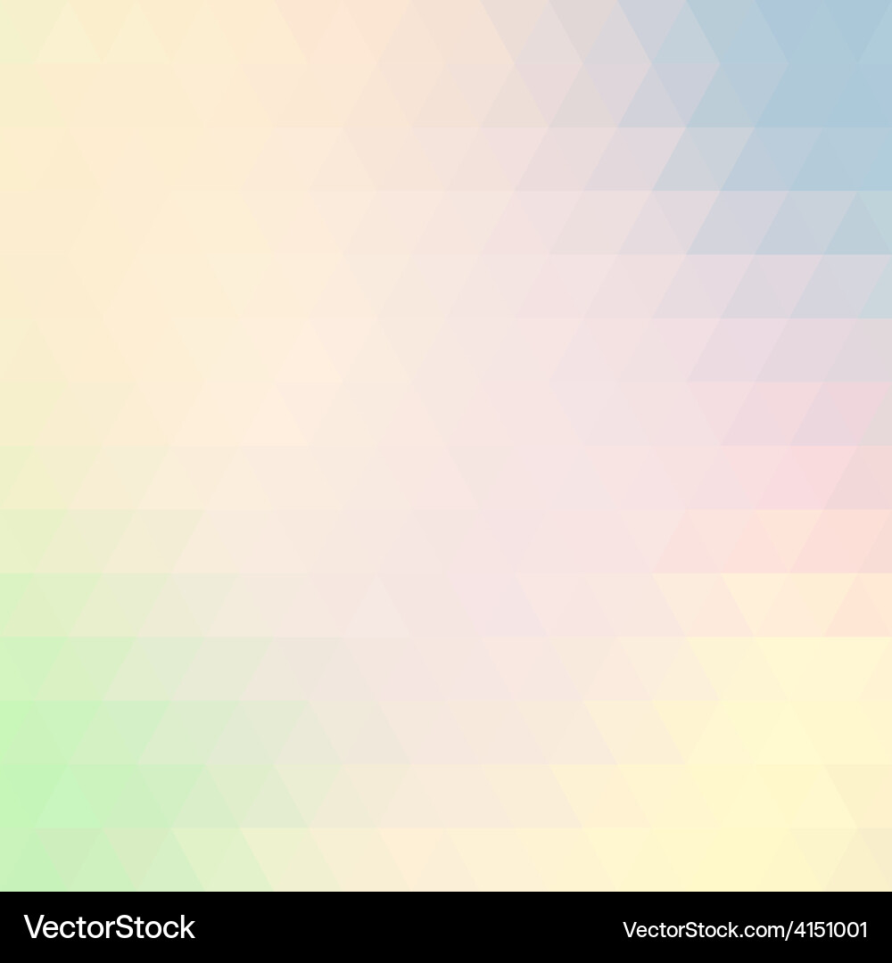 Triangle colorful abstract background Vector Image
