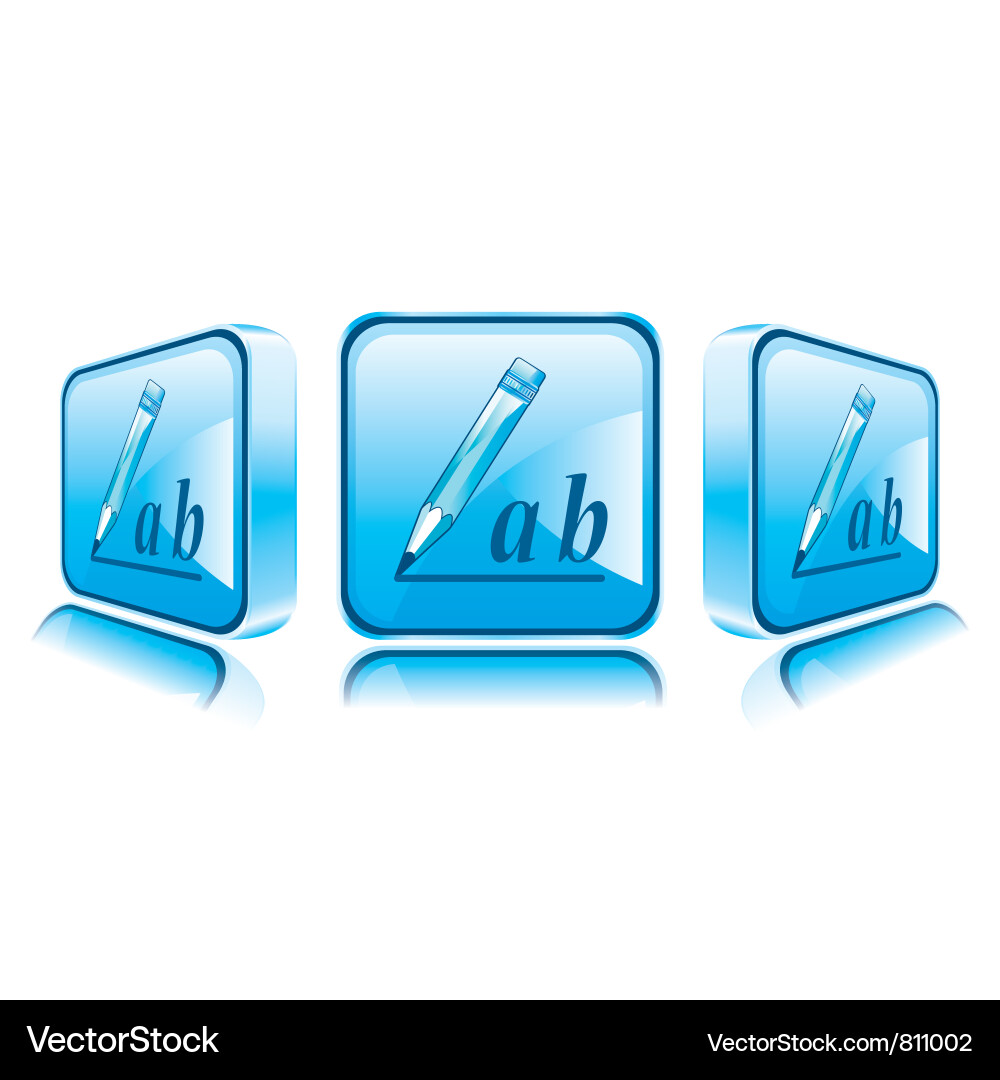 Application icons Vector Image