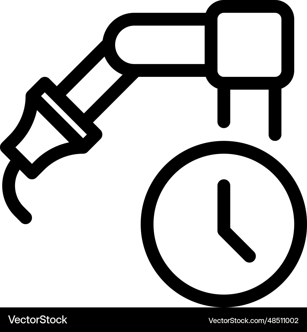 Faster device to handle repeated work quickly vector image