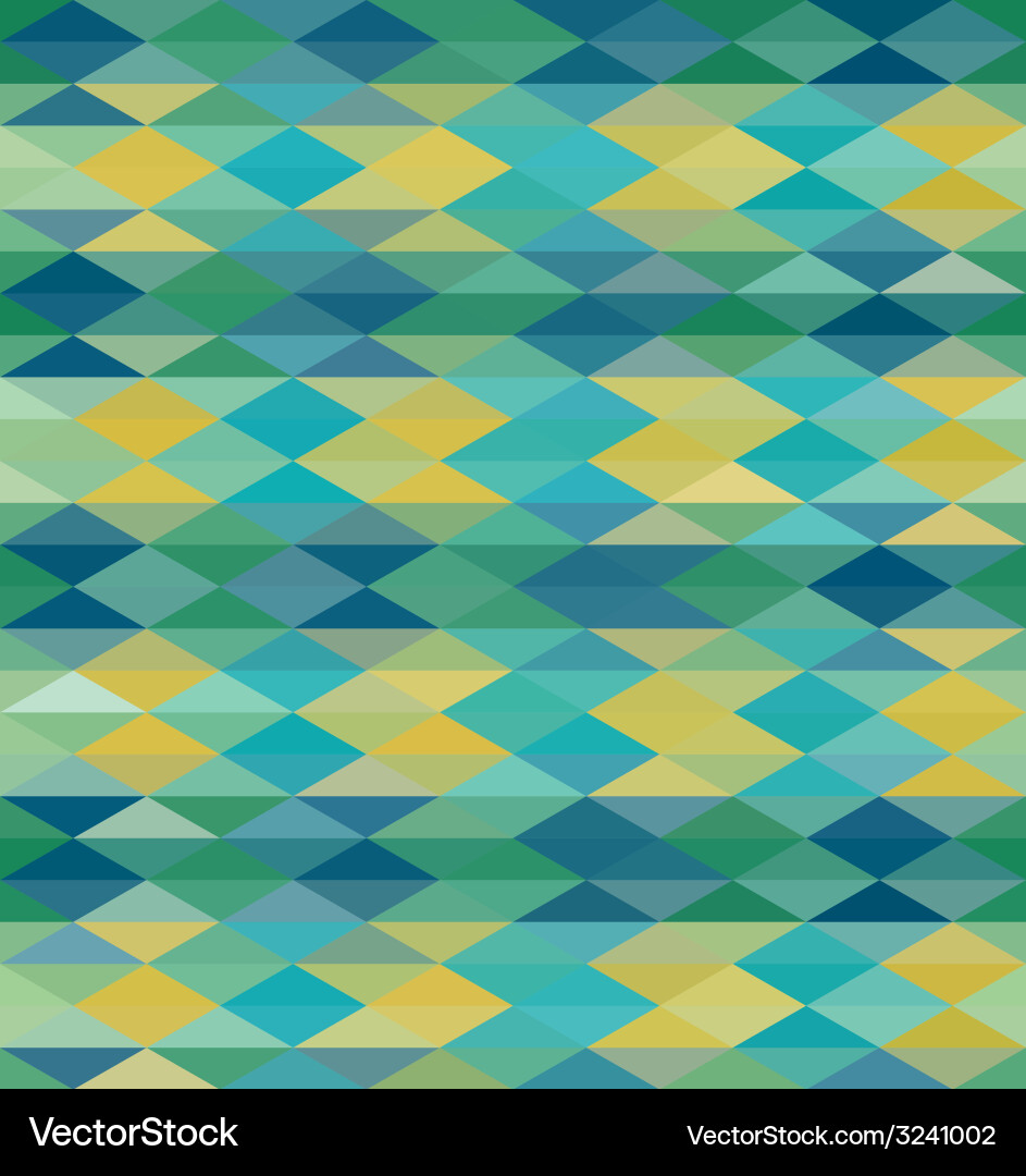 Geometric Triangle Pattern vector image