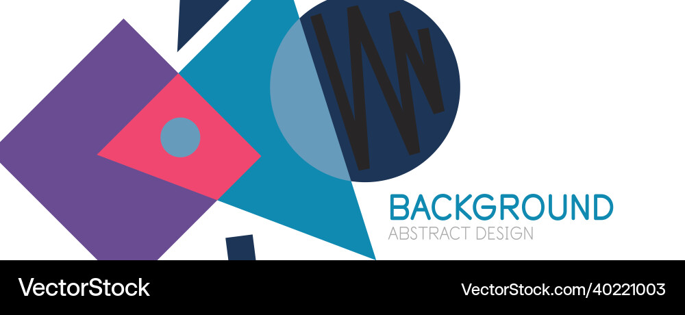 Abstract background blocks lines triangles Abstract background blocks lines triangles vector image