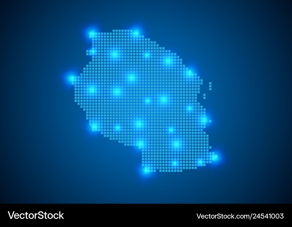 Abstract blue background with map internet line Abstract blue background with map internet line vector image