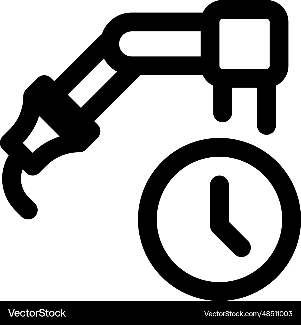 Faster device to handle repeated work quickly vector image