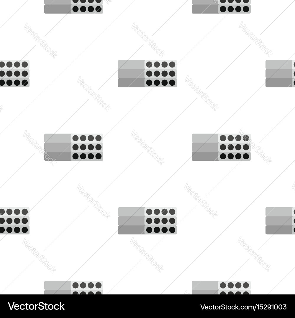Stack of precast reinforced concrete slabs pattern Vector Image