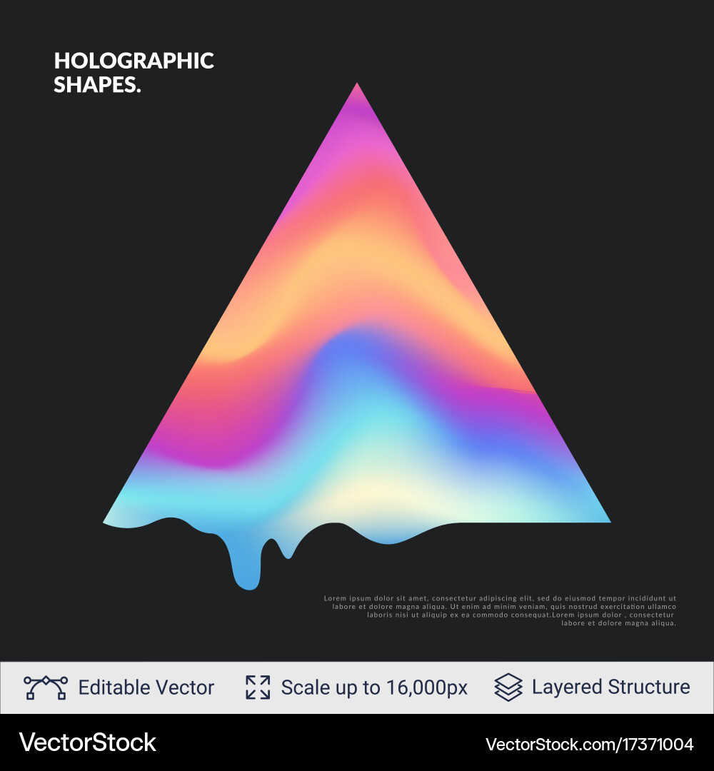 Abstract color background vector image