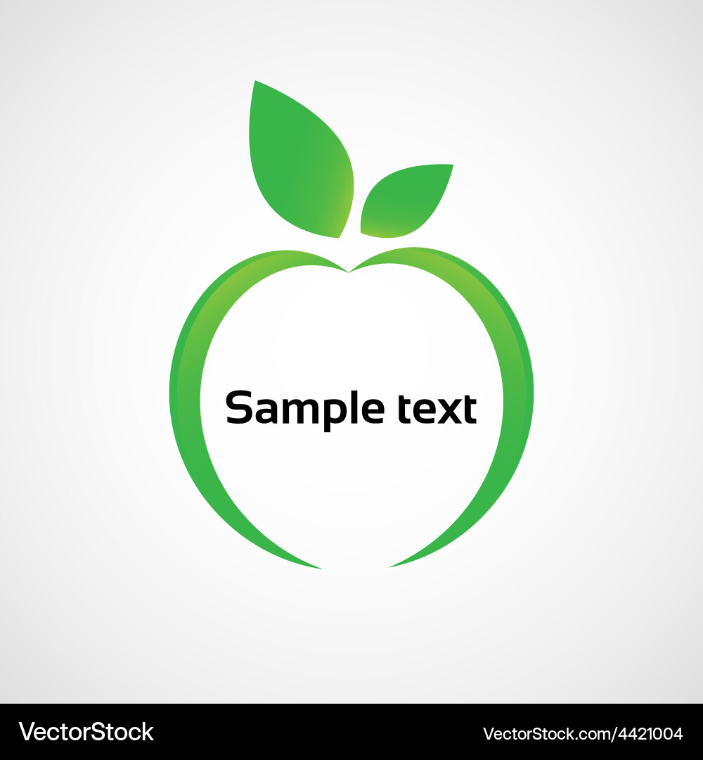 Apple Royalty Free Vector Image - VectorStock