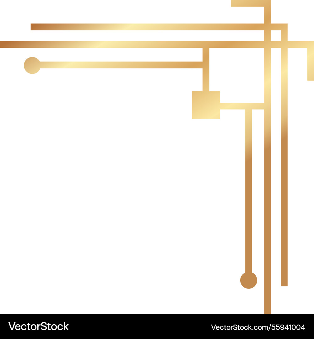 Gradient gold lines and circles creating Gradient gold lines and circles creating vector image