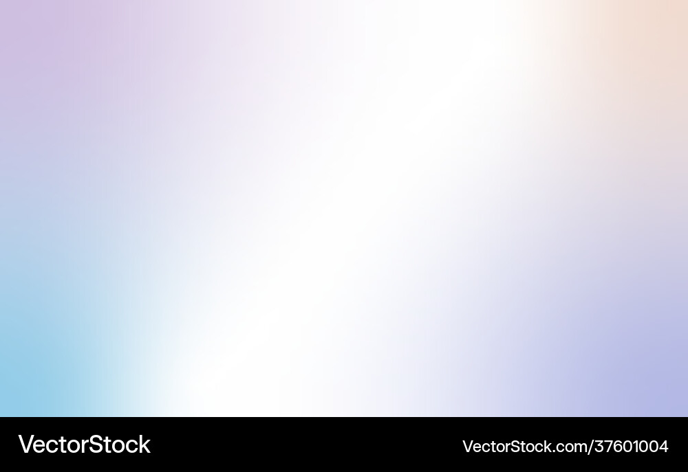Gradient hologram iridescent effect Gradient hologram iridescent effect vector image
