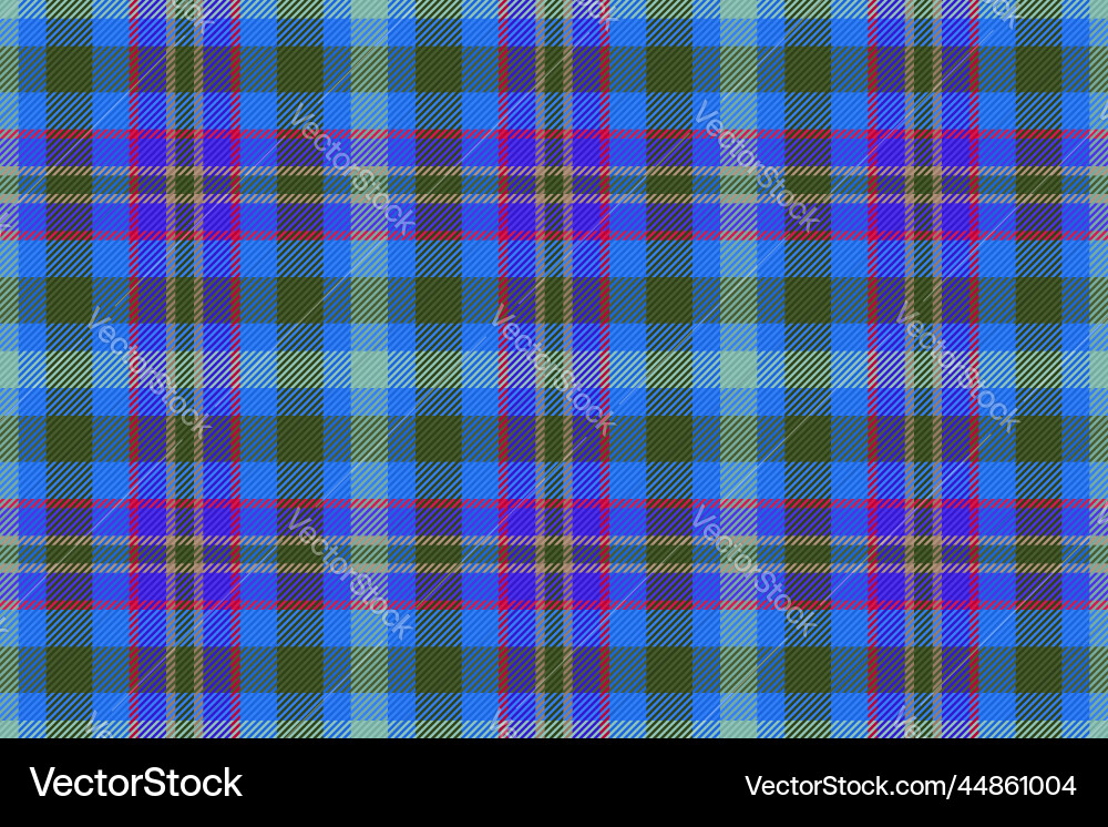 Tartan seamless background pattern check textile Vector Image
