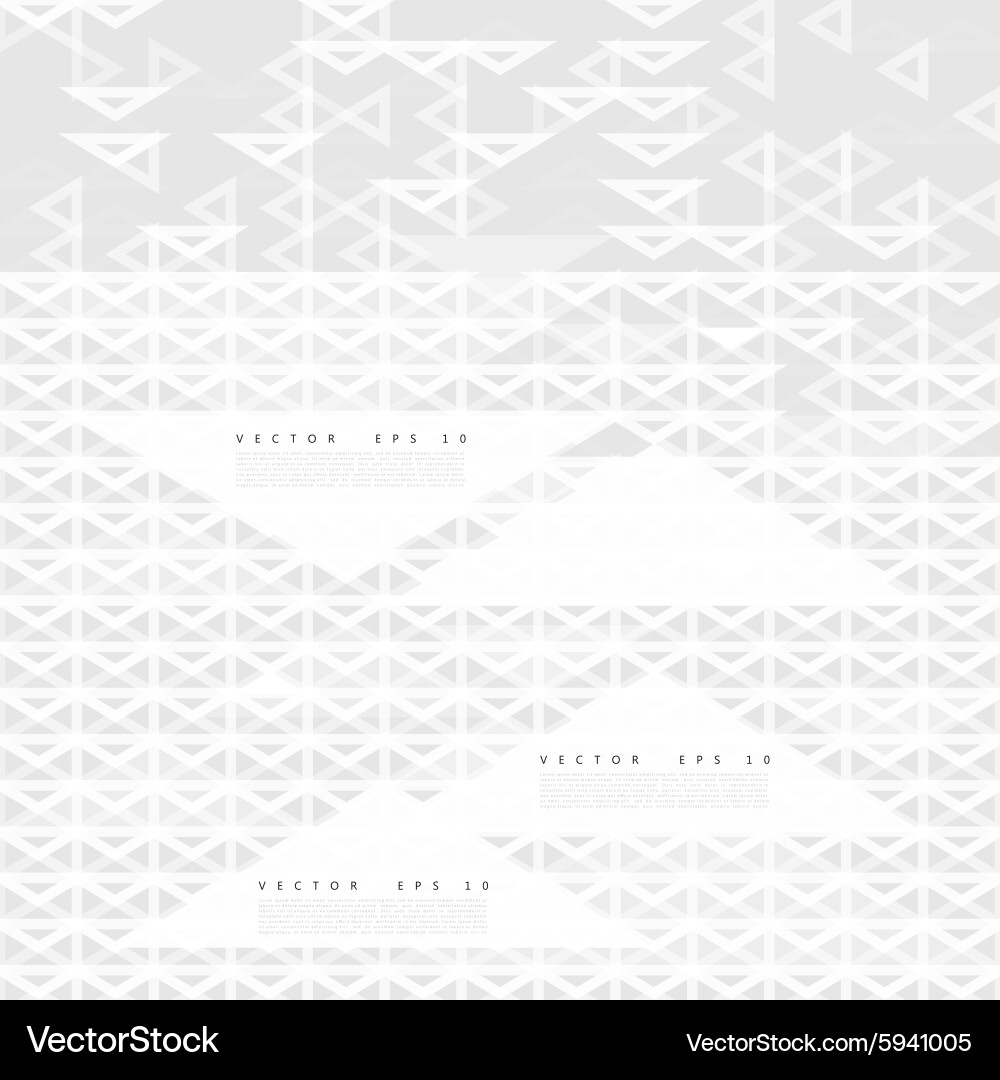 Abstract geometric shape from triangles vector image