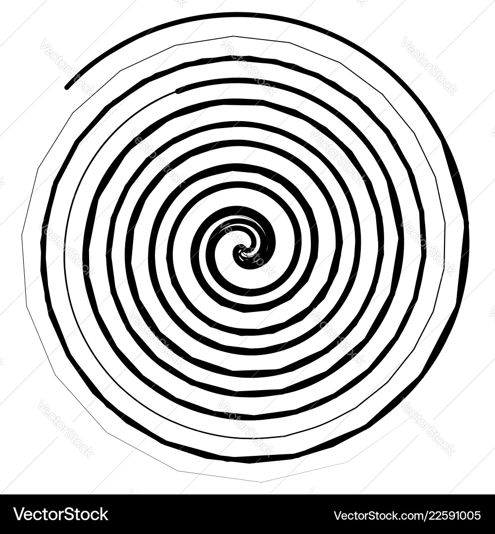 Abstract spiral elements unique swirl Abstract spiral elements unique swirl vector image