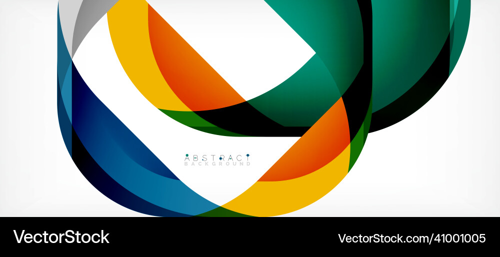 Abstract square shape with overlapping waves Abstract square shape with overlapping waves vector image