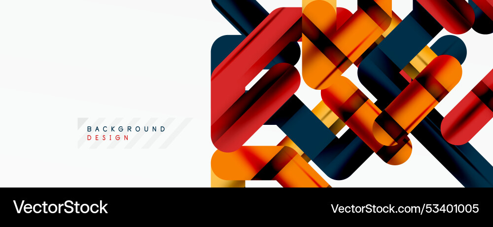 Dynamic colorful lines minimal abstract background Dynamic colorful lines minimal abstract background Vector Image