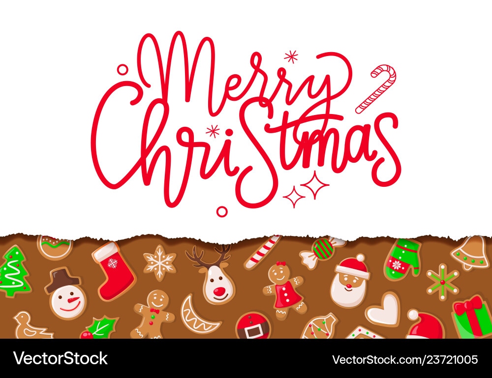 Merry christmas poster with greeting and signs Merry christmas poster with greeting and signs vector image