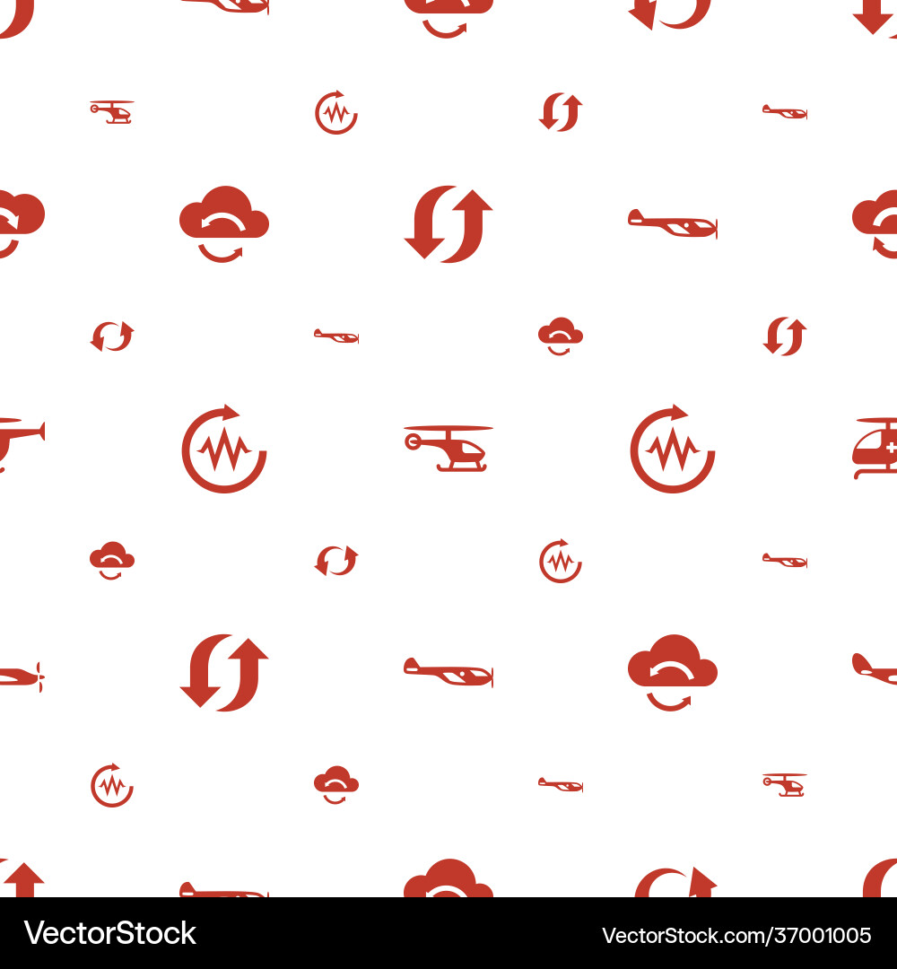 Rotate icons pattern seamless white background Rotate icons pattern seamless white background vector image