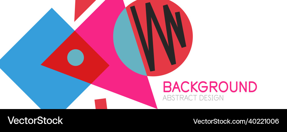 Abstract background blocks lines triangles Abstract background blocks lines triangles vector image