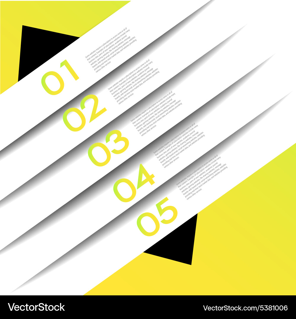 Abstract number vector image