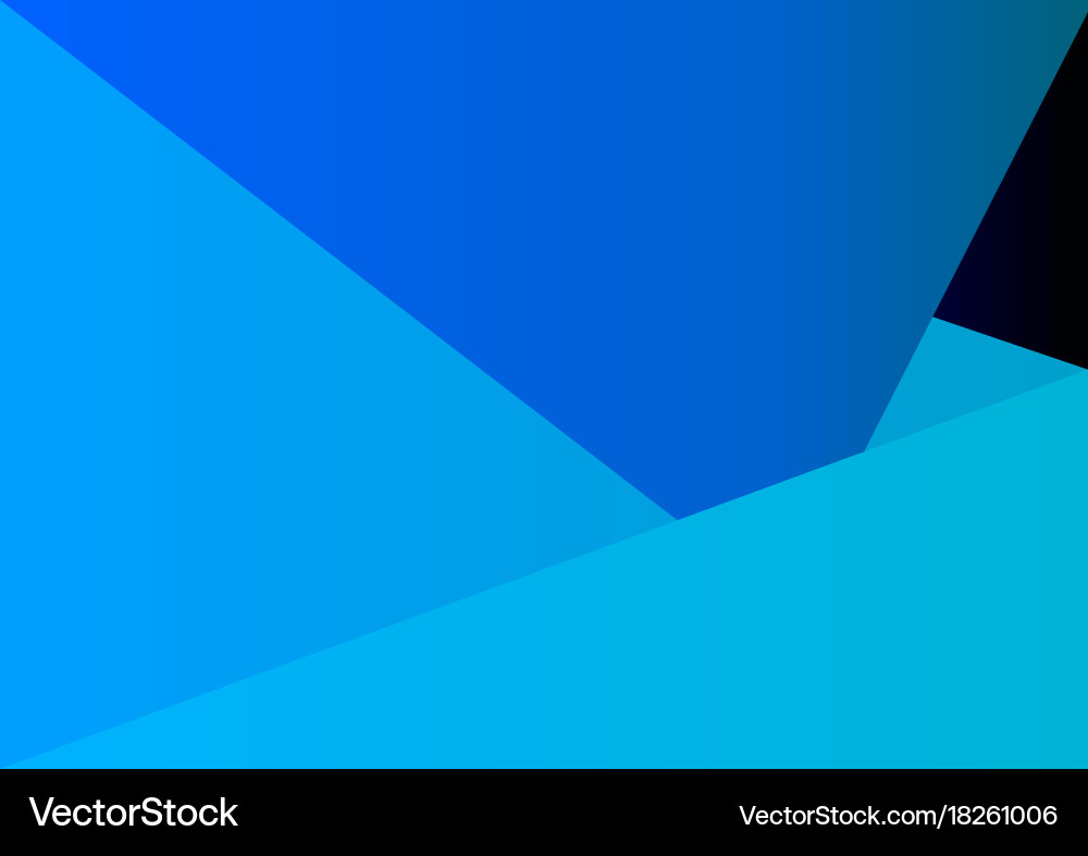 Abstract triangles and shape background element Vector Image