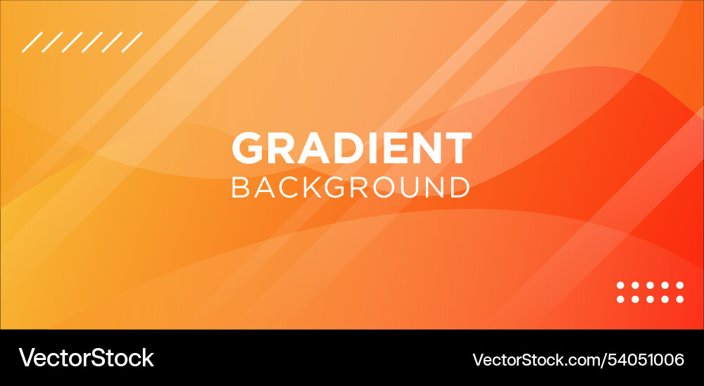 Orange gradient background with curved variations Orange gradient background with curved variations vector image