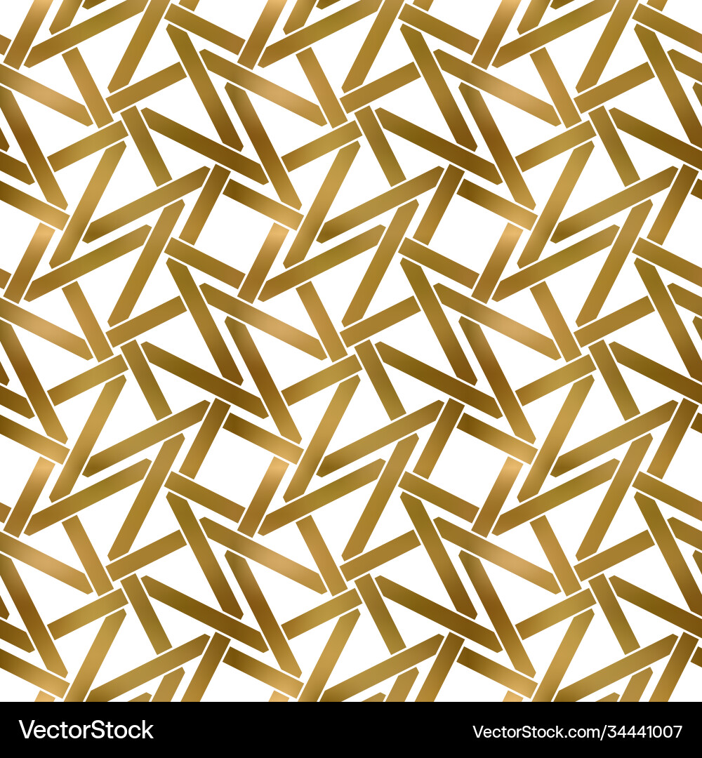 Abstract repeatable pattern background golden Abstract repeatable pattern background golden Vector Image
