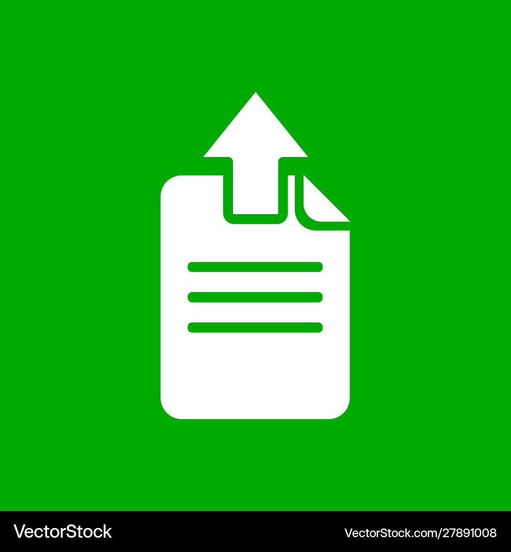 Document upload and background vector image