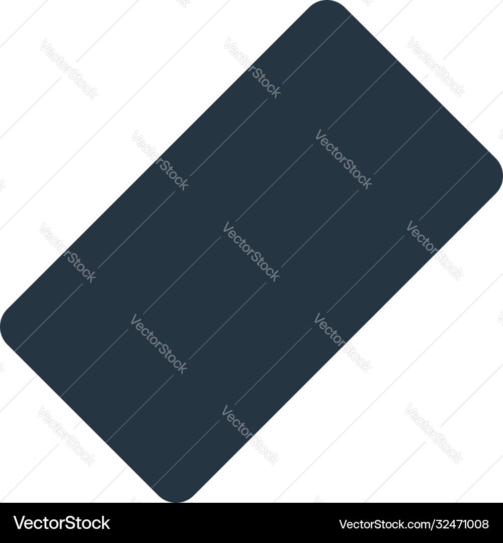 Ruler icon editable stroke linear Vector Image