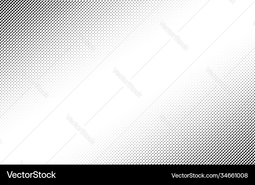Triangles halftone triangle geometric background vector image