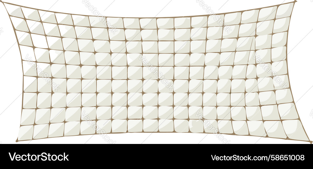 White woven net or mesh texture background design Vector Image